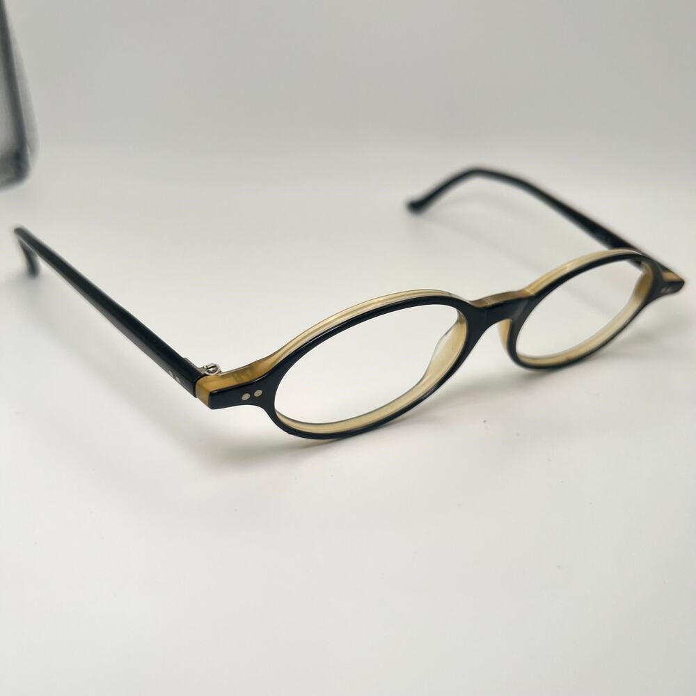 Jean Lafont Paris Rappel 46 Eyeglasses Oval Frames Only WIDE ARMS France
